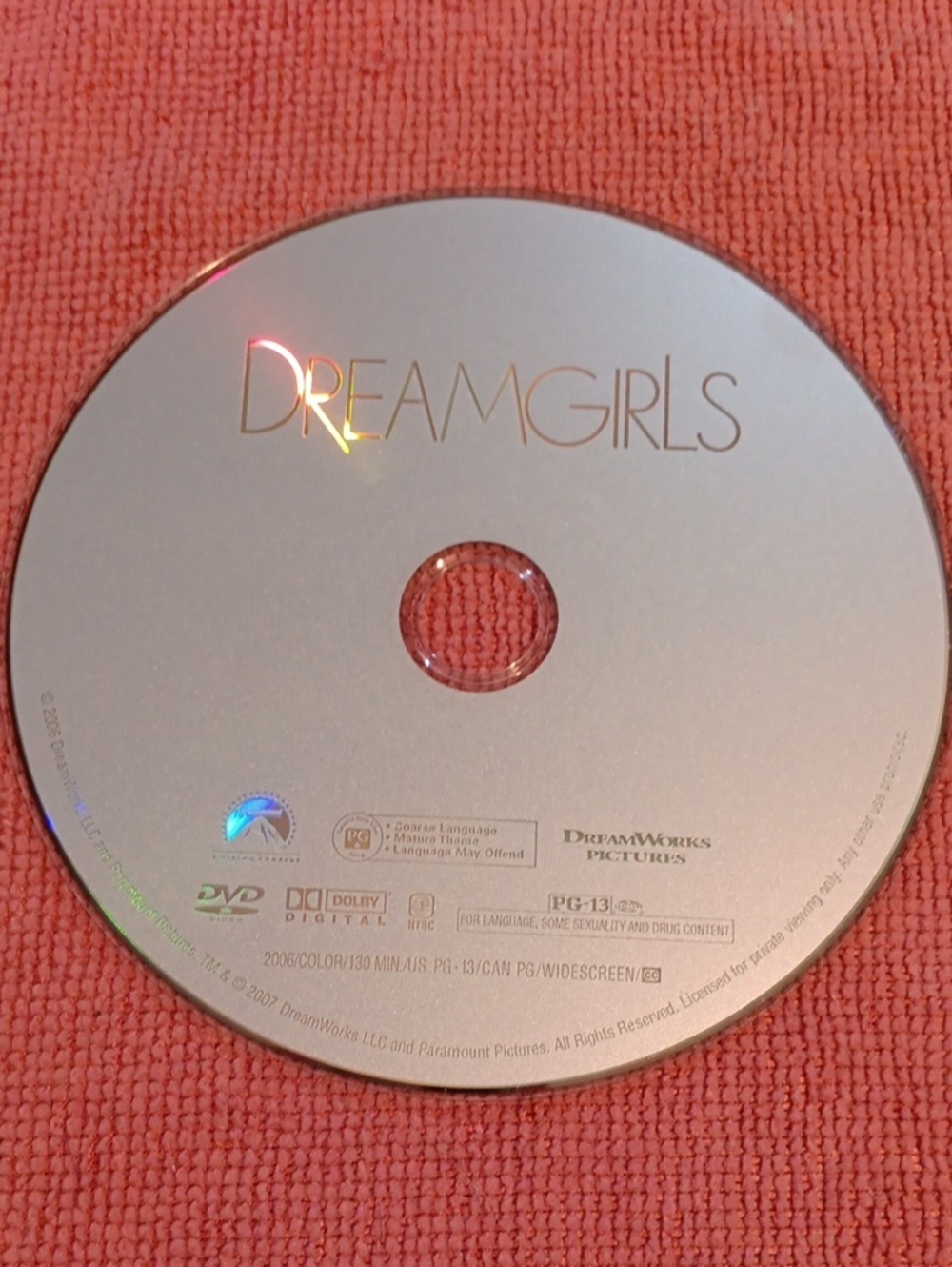 2/$12 Dreamgirls DVD *NO CASE*